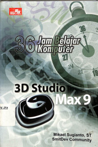 Image of 36 jam belajar komputer 3D studio Max