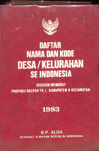 Image of DAFTAR NAMA DAN KODE DESA/KELURAHAN SE INDONESIA