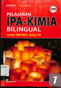 Image of PELAJARAN IPA-KIMIA BILINGUAL untuk SMP/MTs kelas VII
