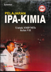 Image of PELAJARAN IPA-KIMIA untuk SMP/MTs Kelas VII