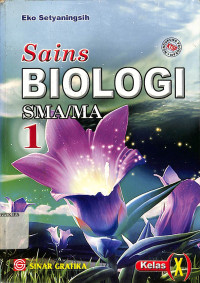 Image of Sains Biologi SMA/MA untuk kelas X