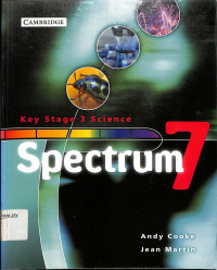 Image of spectrum 7 key stage 3 science