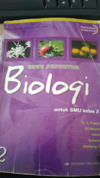 Image of Buku Penuntun Biologi Jilid 2 untuk SMU Kelas 2