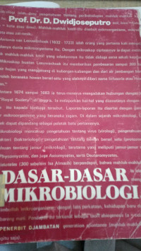 Image of Dasar-Dasar Mikrobiologi