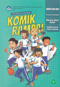 Image of Komik Rampai Tema Nutrisi dan Kebugaran: Vanya dan Vino