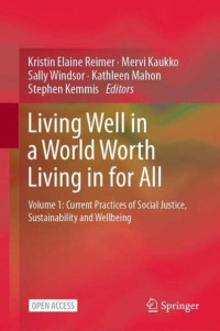 Image of Living Well in a World Worth Living in for All