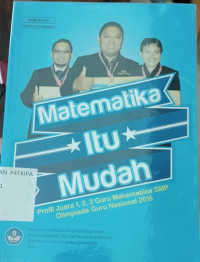 Image of Matematika Itu Mudah