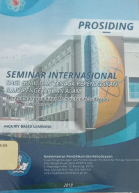 Image of PROSIDING  SEMINAR INTERNASIONAL : INQUIRY BASED LEARNING