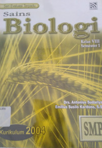 Image of Sains Biologi Kelas VIII Semester 1