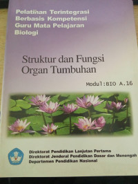 Image of Struktur dan Fungsi Organ Tumbuhan