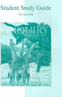 Image of Student Study Guide for use with Inquiry