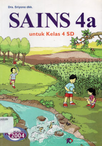 Image of Sains 4a untuk Kelas 4 SD