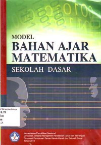 Image of MODEL BAHAN AJAR MATEMATIKA SEKOLAH DASAR