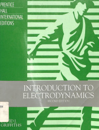 Image of Introduction To Electrodinamics edisi kedua
