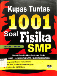 Image of Kupas Tuntas 1001 soal Fisika SMP