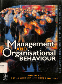 Image of Management and Organisational BEHAVIOUR