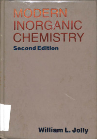 Image of Modern Inorganic Chemistry