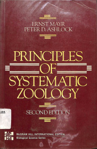 Image of PRINCIPLES OF SYSTEMATIC ZOOLOGY
SECOND EDITION