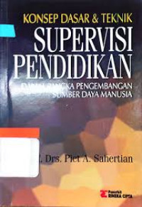 Image of Konsep dasar & teknik supervisi pendidikan