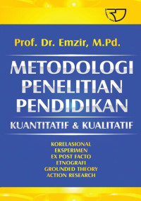 Image of METODOLOGI PENELITIAN PENDIDIKAN KUANTITATIF & KUALITATIF