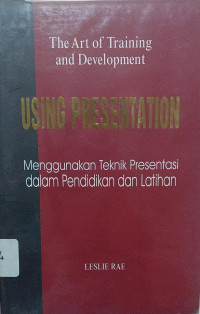 Image of The Art of Training USING PRESENTATION