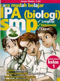 Image of cara mudah belajar IPA( biologi) smp untuk kelas 1