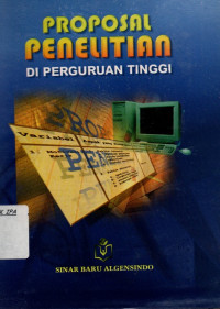 Image of Proposal Penelitian Di Perguruan Tinggi