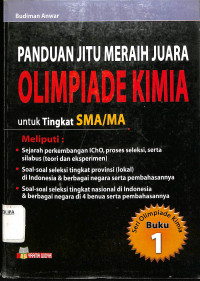 Image of Panduan Jitu Meraih Juara Olimpiade Kimia untuk Tingkat SMA/MA